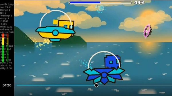 день в Geometry dash | Geometry chel