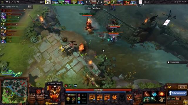 Dota 2 The International 2015 HyperGloryTeam vs CDEC смотреть онлайн