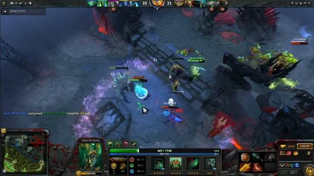 [Dota 2] Wraith King - Tanker смотреть онлайн