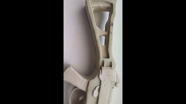 Моделирование из пластилина UMP-45 смотреть онлайн