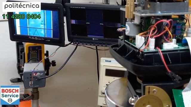 Nivel a laser Rotatório - Conserto - troca dos motores X e Y - Verificação da Calibração смотреть онлайн