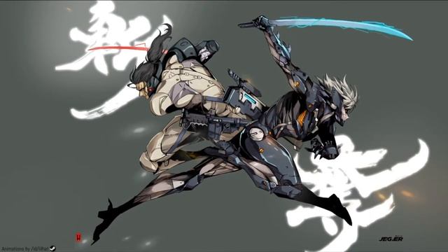 Raiden VS Jetstream Sam Wallpaper смотреть онлайн