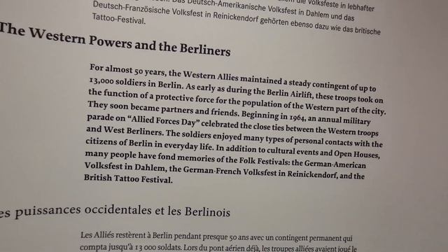 ♂️ The Allied Museum. Le Musée des Alliés. Музей Союзников. Berlin. 2021 год. смотреть онлайн