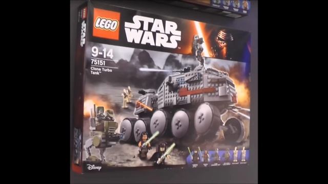 LEGO STAR WARS CLONE TURBO TANK 75151 *2016 SUMMER SET* смотреть онлайн