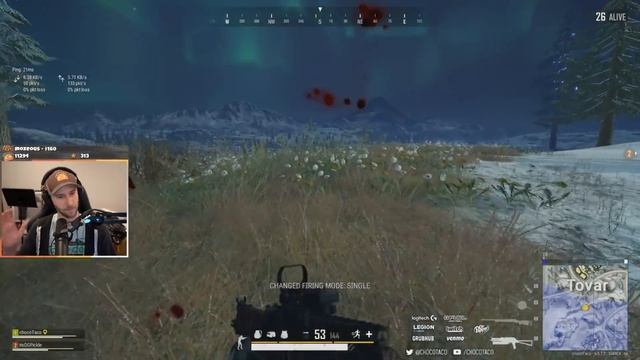 CHOCOTACO DUOS PP-BIZON + M24 "ROBOT VOICE COMMAND" | PLAYERUNKNOWN'S BATTLEGROUNDS (12/18/19) смотреть онлайн