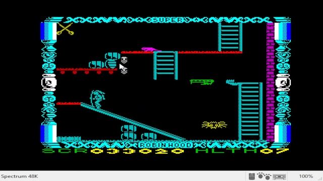 Super Robin Hood (1987, ZX Spectrum). Игра полностью смотреть онлайн