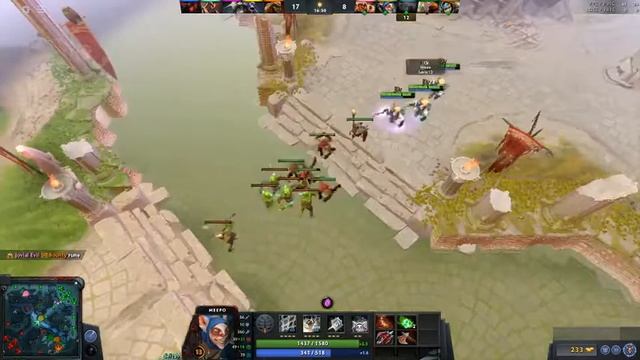 Dota 2 7.01 Meepo Coaching смотреть онлайн