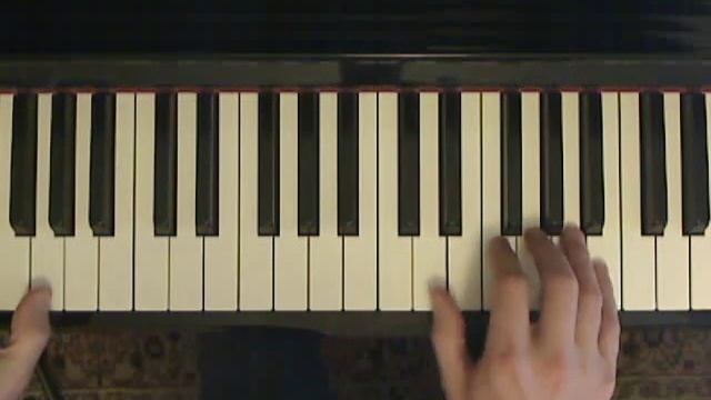 How to play the dominant seventh chord at the piano смотреть онлайн