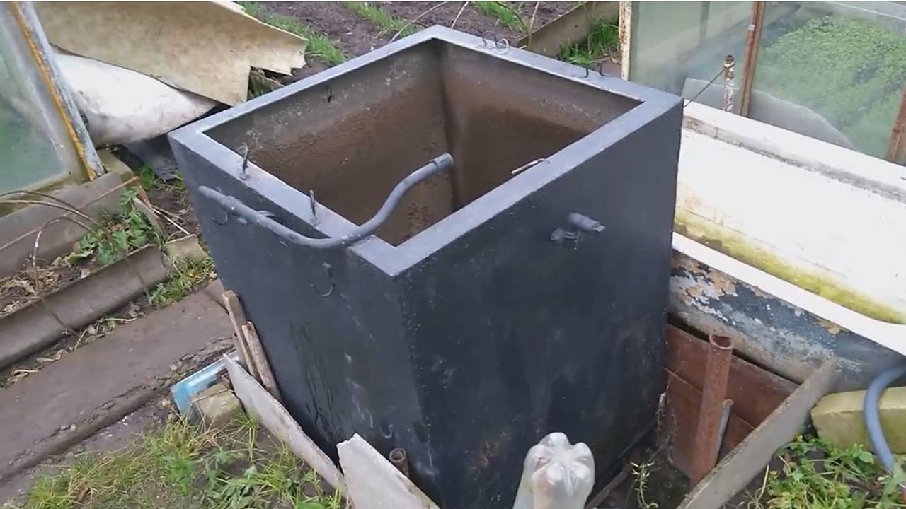 Железная бочка. Защита от коррозии. Подставка под бочку. смотреть онлайн