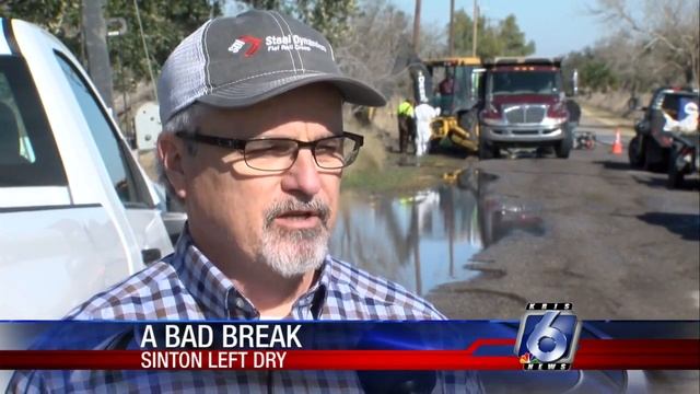 Sinton residents without water; city working on repairs смотреть онлайн
