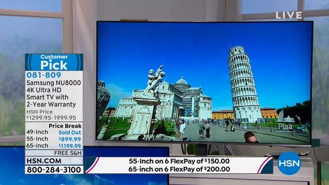 Samsung NU8000 49" 4K Ultra HD Smart TV with 2Year Warra... смотреть онлайн
