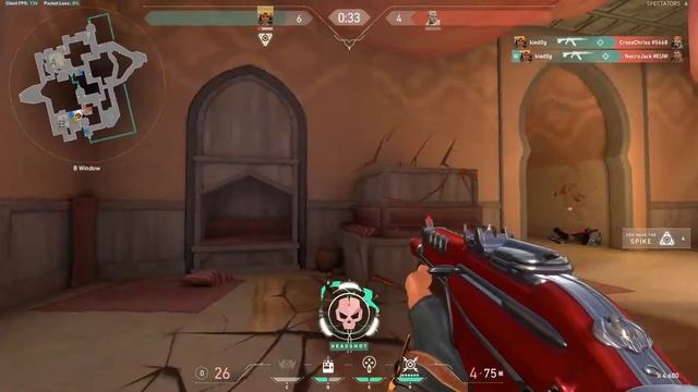 1v4 Valorant смотреть онлайн