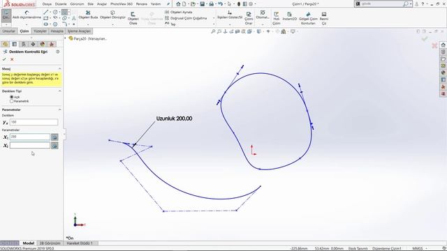 Spline - Solidworks Eğitimi