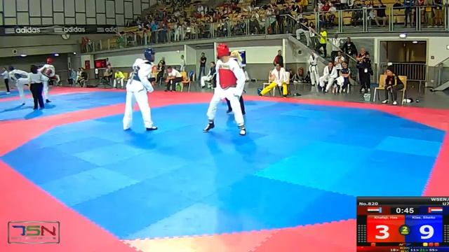 820-Klas, Shelton TC Soekandar (NED) vs Khafaji, Hasanein Nta Babylon (IRQ) 13-5 смотреть онлайн
