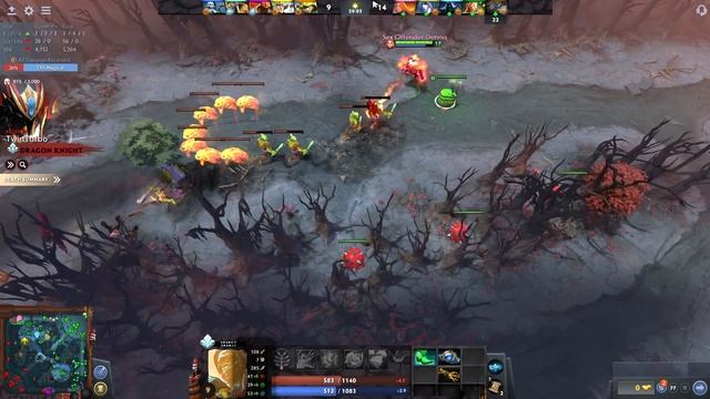 I Think I Pissed Off the Dragon Knight - Techies DotA 2 смотреть онлайн