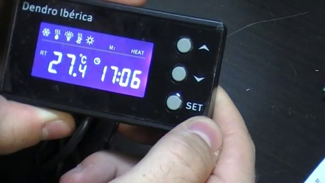 Configurar Termostato Día y Noche Dendro Ibérica смотреть онлайн