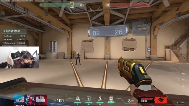 SEN TenZ Tries Shanks' Gaming Posture🥶 смотреть онлайн
