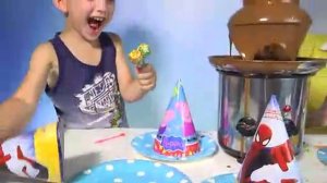 ЧЕЛЛЕНДЖ ШОКОЛАДНЫЙ ФОНТАН с Чили и Огурцами  Еда Сюрприз Детские Челенджи ИГРЫ и ШОУ для детей