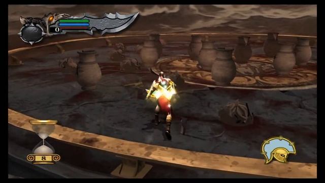 God of war 1 PS now, challenge 3, Break all the pots before time runs out смотреть онлайн