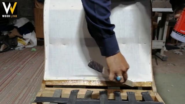 Modern Ottoman With Arms (Full Process) | Wood Link