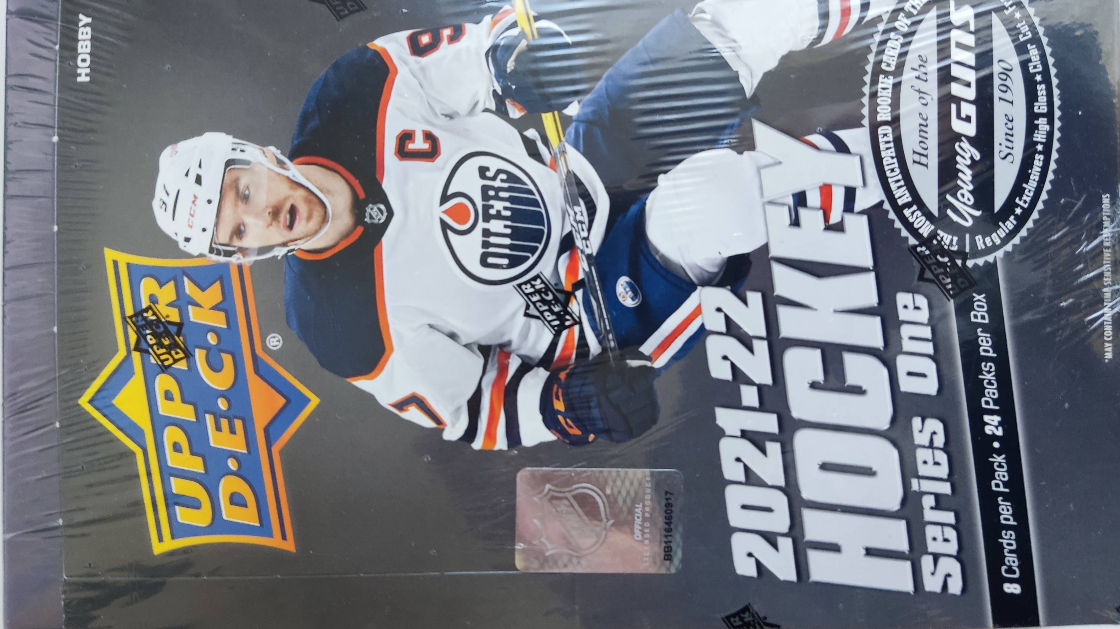 Брейк 2021/22 Upper Deck Series 1 Hockey Hobby Box часть 2.mp4 смотреть онлайн