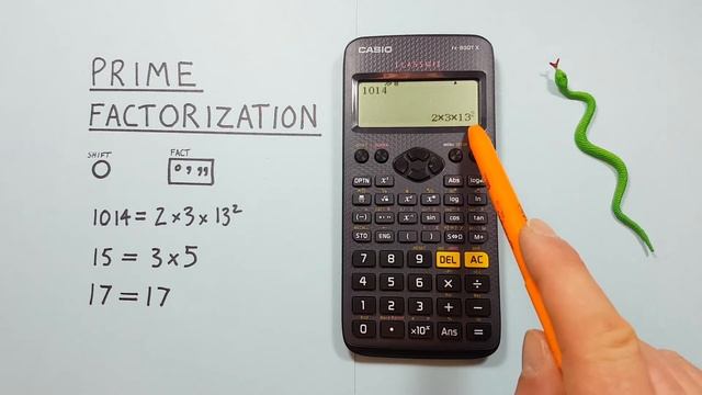 How to find Prime Factors on the Casio fx-83GT X Calculator смотреть онлайн