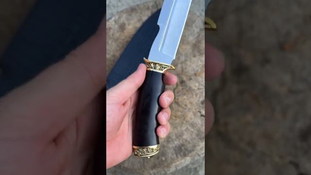 Нож "Мясник" сталь 95х18 смотреть онлайн