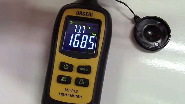 URCERI Lux Meter With Color LCD Screen Review