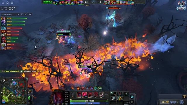 😈 Shadow Demon - The Support Rampage! Immortal Gameplay - Dota 2 🔮 смотреть онлайн