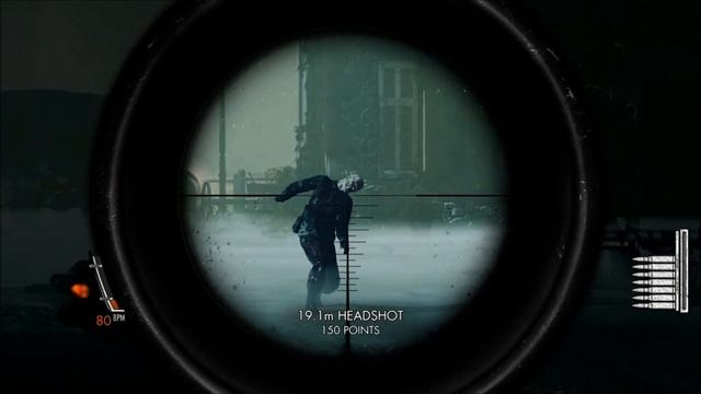 Sniper Elite: Nazi Zombie Army coop gameplay 1080p part3 смотреть онлайн