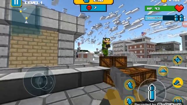 Новая игра Войнушка Майнкрафта смотреть онлайн