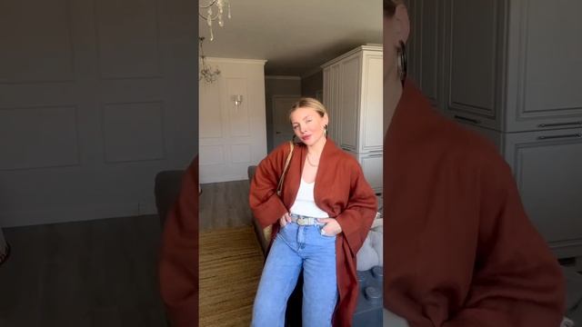 Что надеть, если погода переменчива? - накинуть жакет, рубашку или кимоно! смотреть онлайн