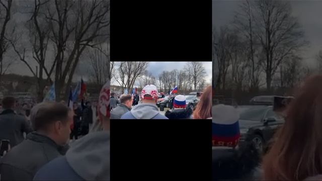 Массовые протесты русскоязычных жителей Германии. 10.04.2022. смотреть онлайн