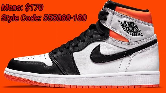 Air Jordan 1 Retro High OG "Electro Orange" #sneakpeek #update смотреть онлайн