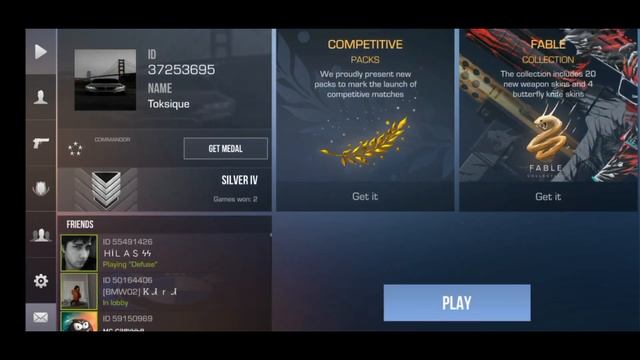 Standoff 2 - Veteran medal 2020-level 50 смотреть онлайн