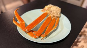 Купили попробовать клешню краба