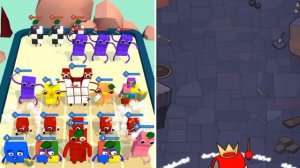 Merge Number Cube Color Block + Alphabet Lore Transformed - Merge Simulator Battles ⭐ 123456789