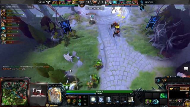 Wings vs Newbee Game 1 - Dota 2 Professional League Season 2 - HadesDotaTv смотреть онлайн