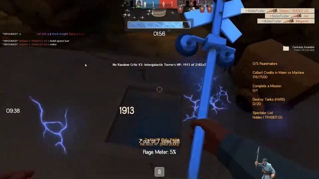 TF2 :Freak Fortress 2 :No Random Crits V3: Intergalactic Horror(Gameplay#1#Fast BOI) смотреть онлайн