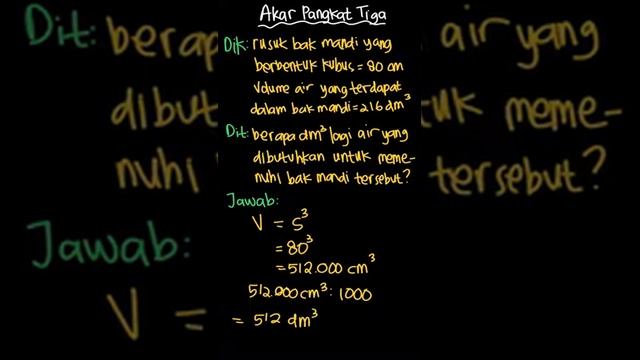 Sebuah bak mandi kubus mempunyai rusuk ber... | Senang Belajar | Kelas 6 | 2 | Matematika смотреть онлайн