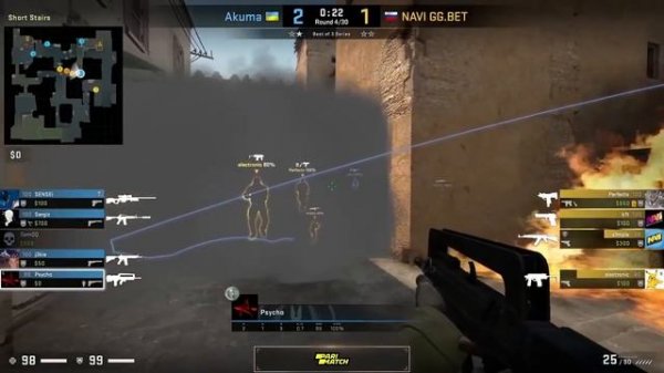 wtfff NaVi vs Akuma  EPIC League CIS 2021|Akuma use cheat ?