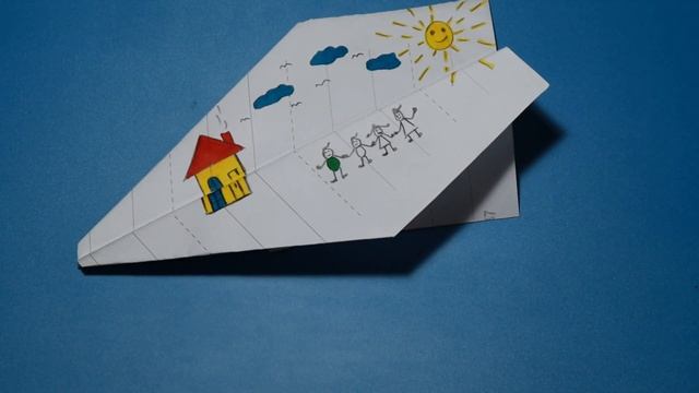 How to make your paper plane Creative #fly смотреть онлайн