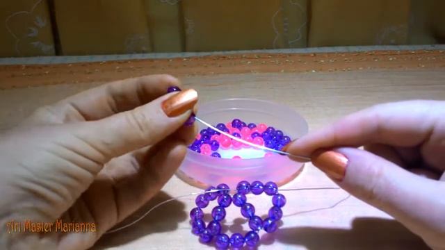 ball of beads - icosahedron - diy смотреть онлайн