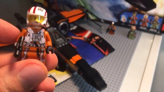 Star Wars Lego - POE’S X-Wing 75102 смотреть онлайн
