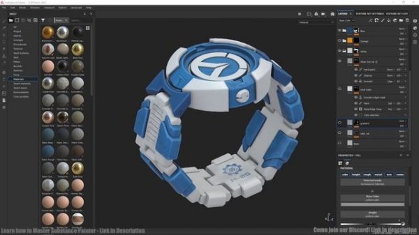 Creating Overwatch-style 3D Models with Blender & Substance
