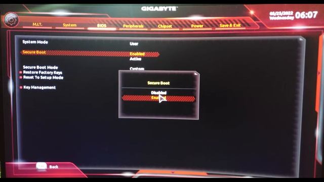 Valorant - How to Fix Vanguard requires TPM 2.0 and Secure Boot | Windows 11 error (GiGABYTE BIOS) смотреть онлайн