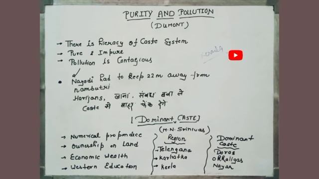 पवित्रता एवं प्रदूषण का सिद्धांत।। प्रभु जाति।।Capillary Theory of DUMONT।। Dominant Caste-Sociolog смотреть онлайн