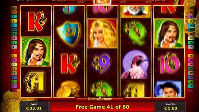 Royal Dynasty - 60 Freegames - Played on Quasar-Gaming Casino смотреть онлайн