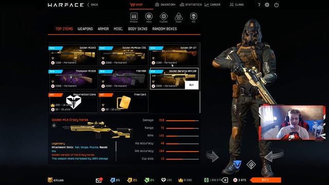 Warface chiappa small box opening смотреть онлайн