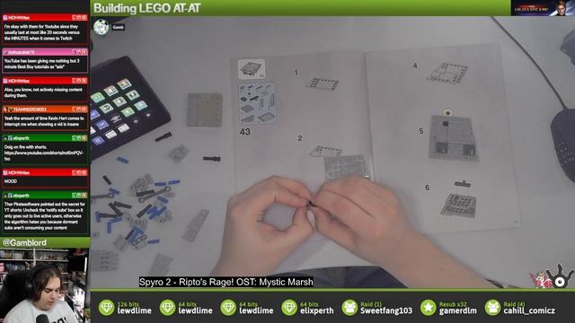 Building LEGO: Motorised AT-AT // STREAM 2 смотреть онлайн